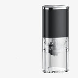 Portable USB rechargeable electric coffee grinder black product shot