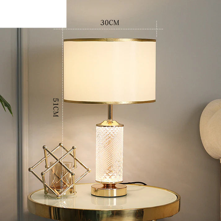 Post modern luxury table lamp SZTD16 large size in living room setting