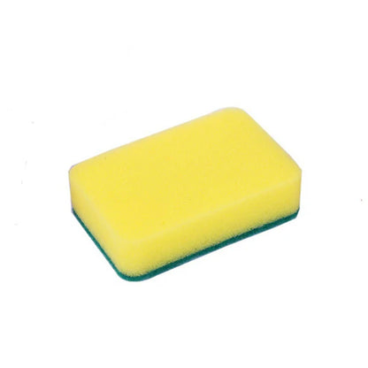 Hand pressing top of kitchen soap dispenser