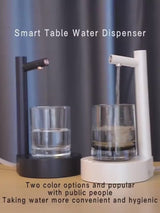 Automatic water bottle dispenser video demo showing pump function
