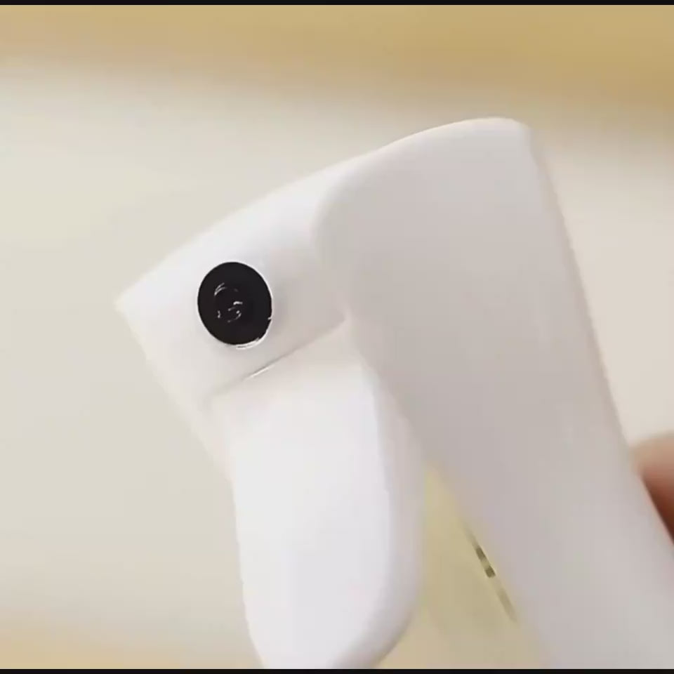 White continuous mist oil sprayer bottle video demo