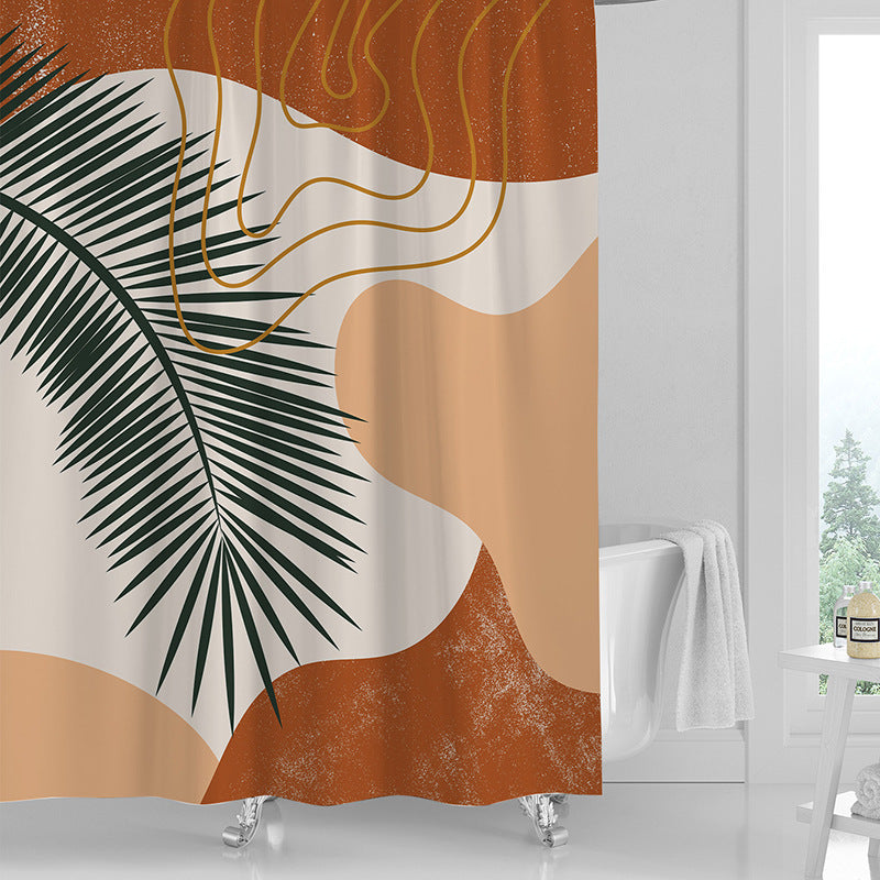 All three thickness options of the PVC shower curtain shown side by side for comparison
