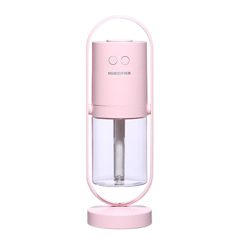 Projection night light shadow humidifier multiple LED colors showcase