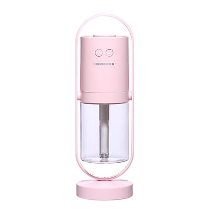 Projection night light shadow humidifier multiple LED colors showcase