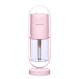 Projection night light shadow humidifier multiple LED colors showcase