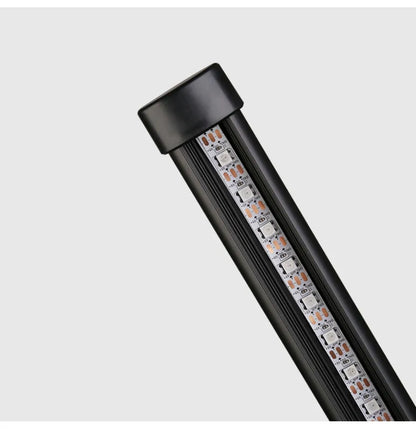 RGB corner floor lamp body and stand close up