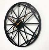 rod Iron wall clock