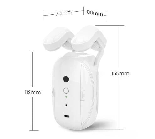 Smart curtain opener with USB charging and 4000mAh battery