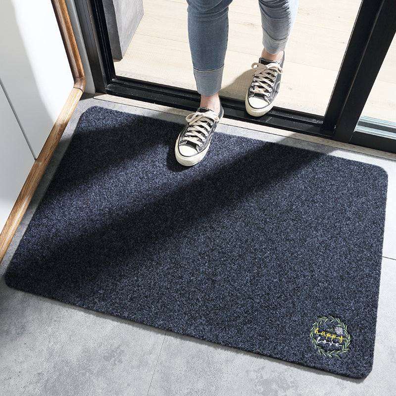 Splendas non slip entrance door floor mat all color variants camel dark gray home garland flat lay