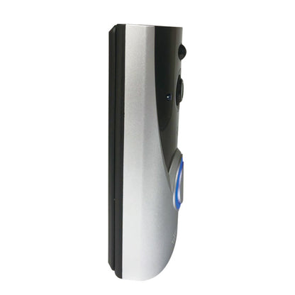 Splendas WiFi video doorbell camera installed on front door wall