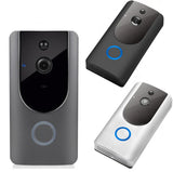 Splendas wireless doorbell camera shown from multiple angles