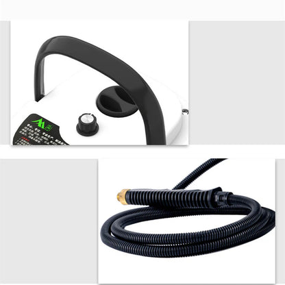 Steam cleaner accessory set with steel brush nozzle and attachments