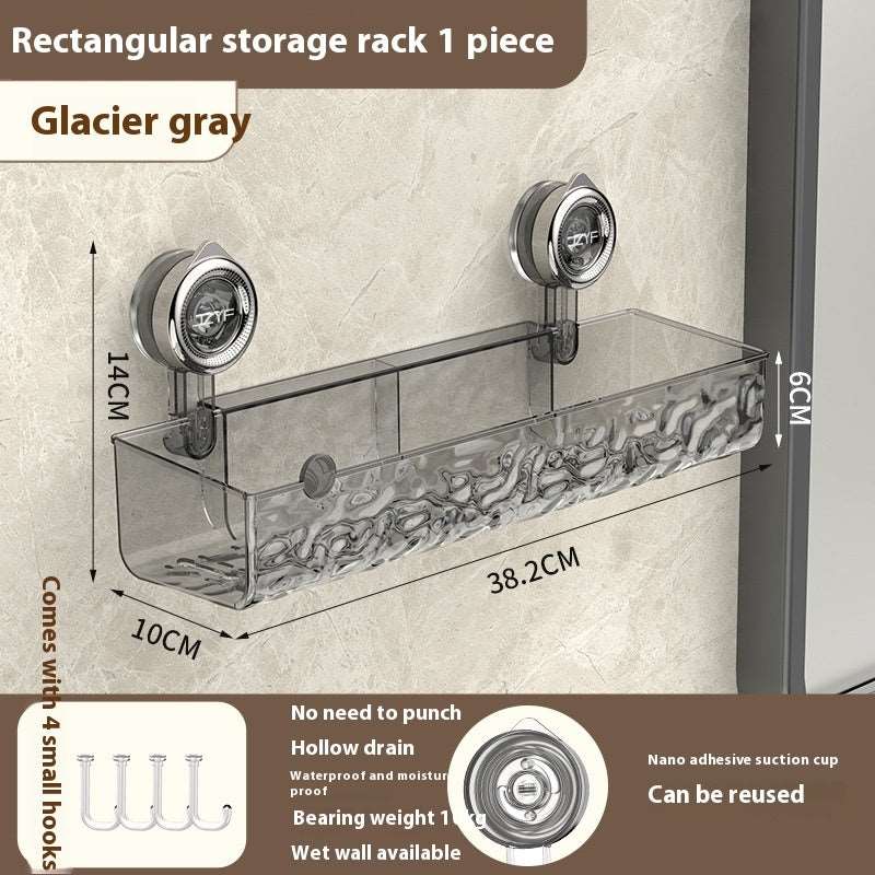 Suction cup shower shelf multiple 9 styles comparison display