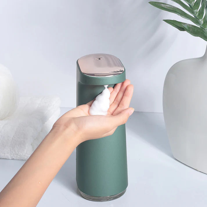 Touchless automatic hand sanitizer dispenser front view