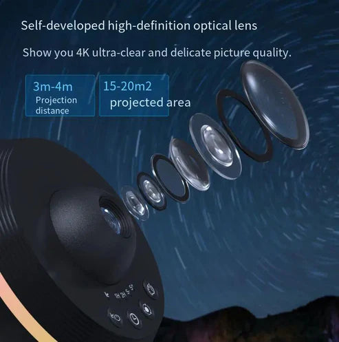 Ultra clear rotary planetarium galaxy projector 13 film options display