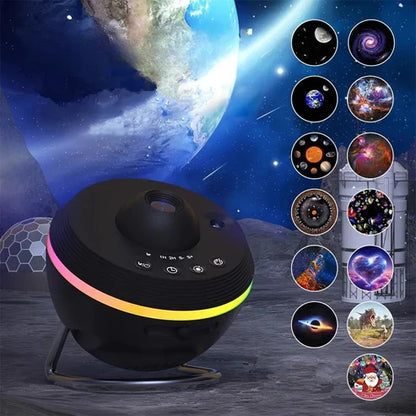 Ultra clear rotary planetarium galaxy projector ceiling projection display