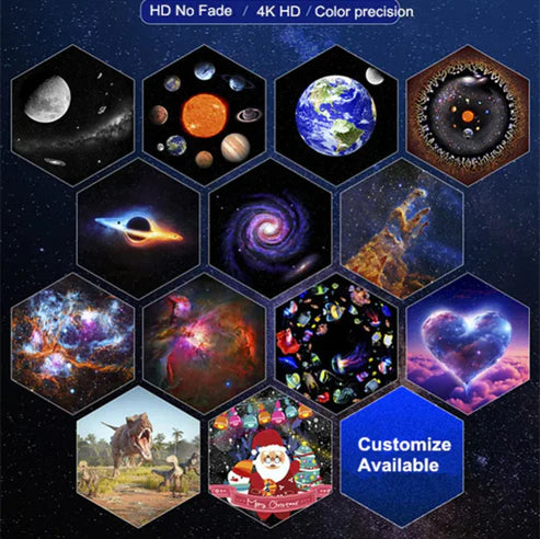 Ultra clear rotary planetarium galaxy projector space galaxy ceiling projection