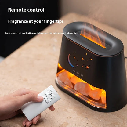 Top view of ultrasonic aroma diffuser showing water tank opening and capacity