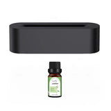 White volcano fire flame air humidifier with flame mist effect