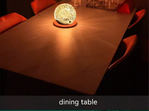 Water ripple projector crystal mood lamp warm bedside glow lifestyle