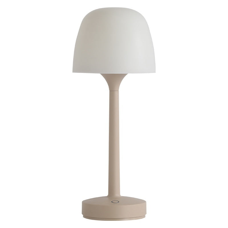 Water ripple LED table lamp white clean product shot