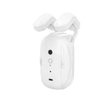 WiFi smart curtain opener robot in white front view